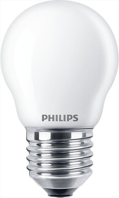 PHILIPS - LED OLIVA E SFERA 6,5 W 60 W E27 LUCE BIANCA CALDA