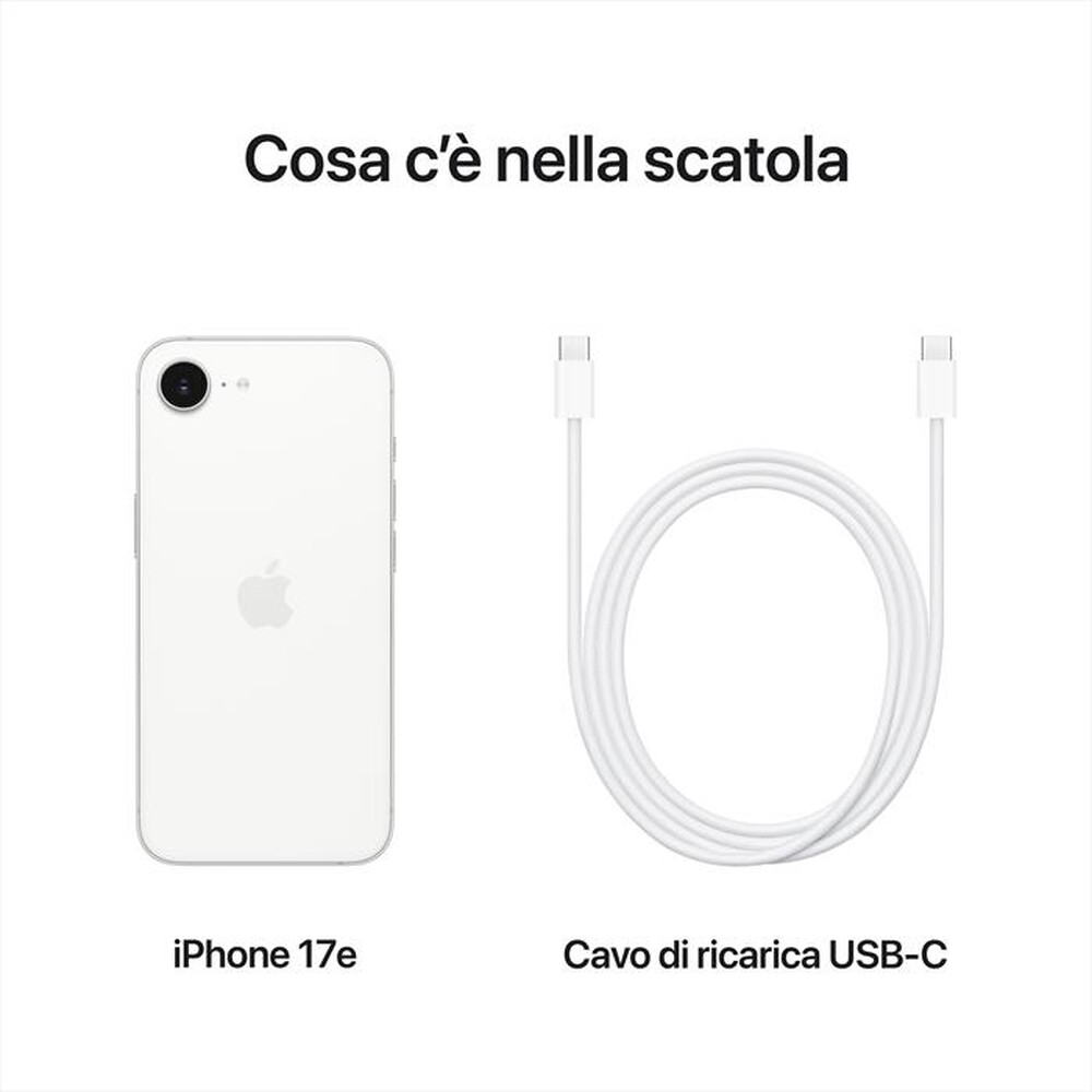 Immagine del prodotto APPLE - iPhone 17e 256GB-Bianco
