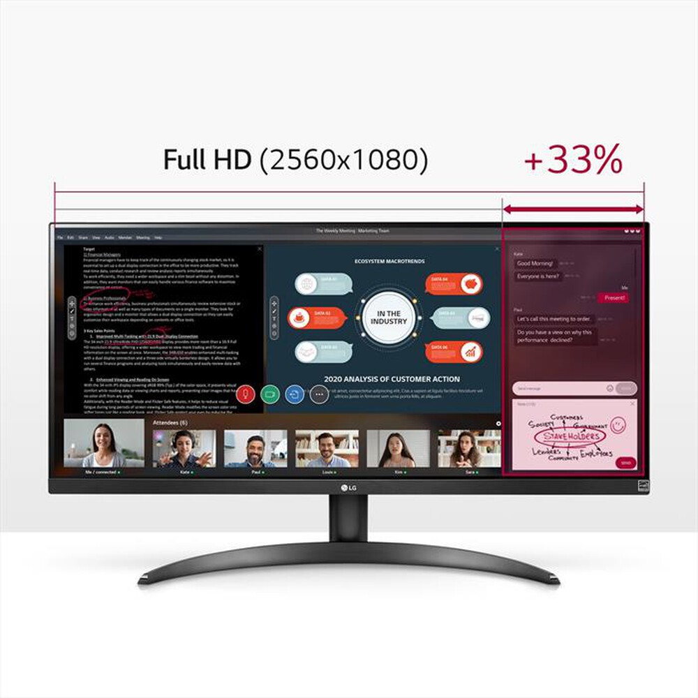 Immagine del prodotto LG - 29WP500-B-Nero