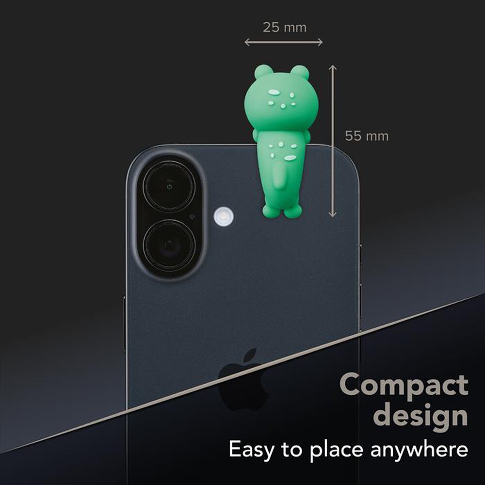 Immagine del prodotto CELLULARLINE - PHONE BUDDY FROG-Verde, Grigio