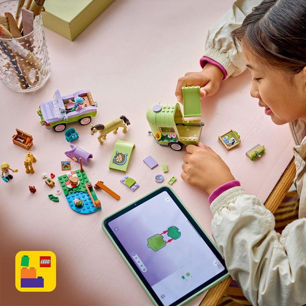 Immagine del prodotto LEGO - FRIENDS Rimorchio per cavallo e puledro - 42695