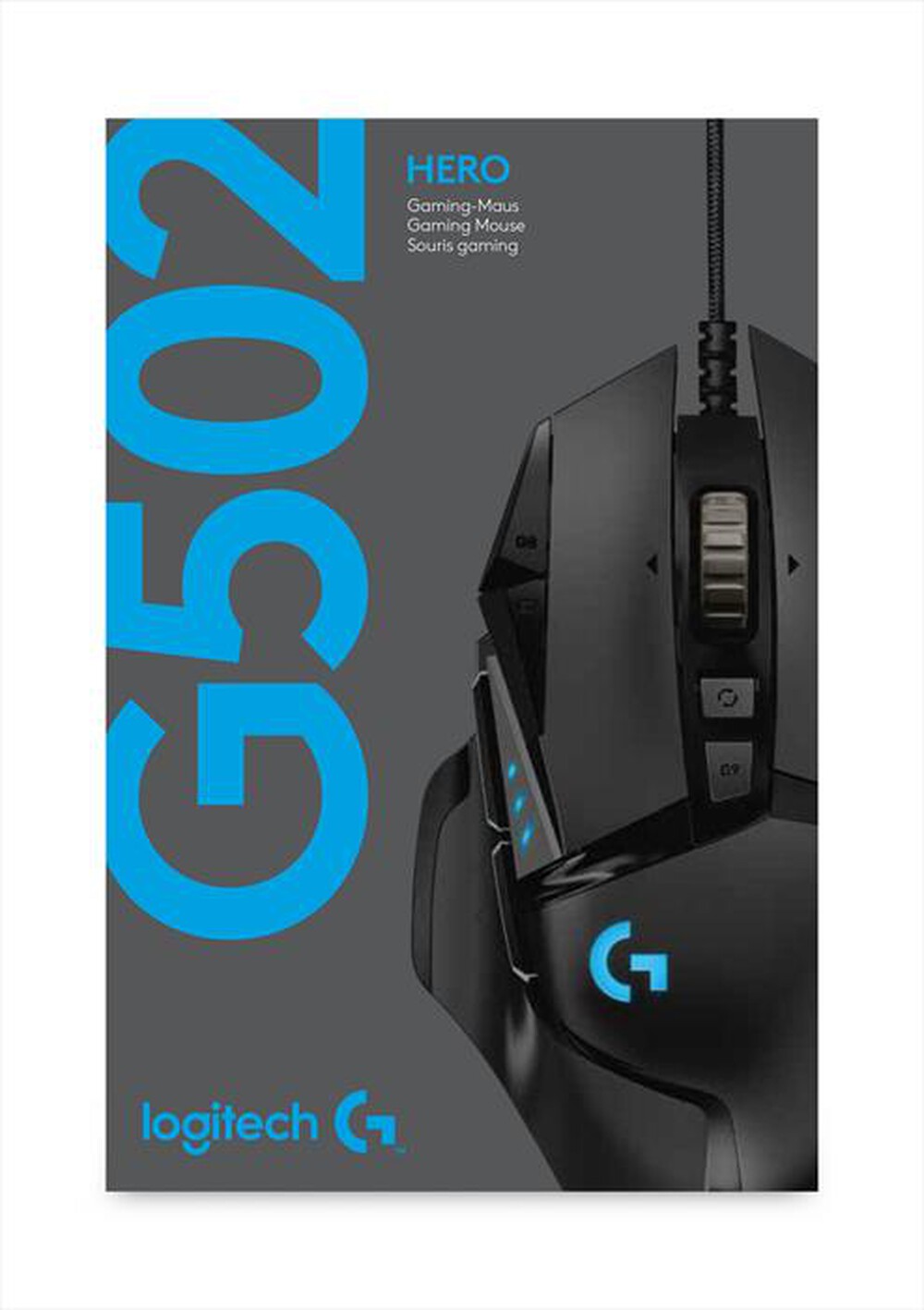 "LOGITECH - G502 HERO-Nero"