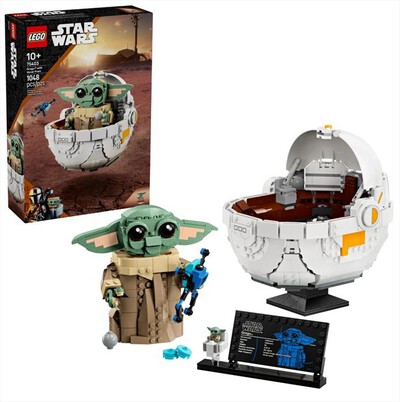 LEGO - STAR WARS Grogu e carrozzina - 75403-Multicolore