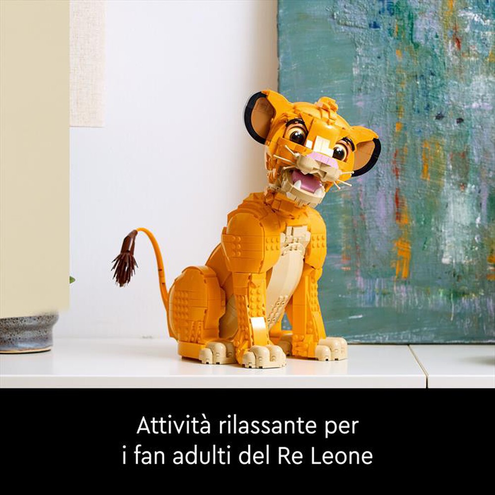 Immagine del prodotto LEGO - DISNEY CLASSIC Giovane Simba, Re Leone 43247