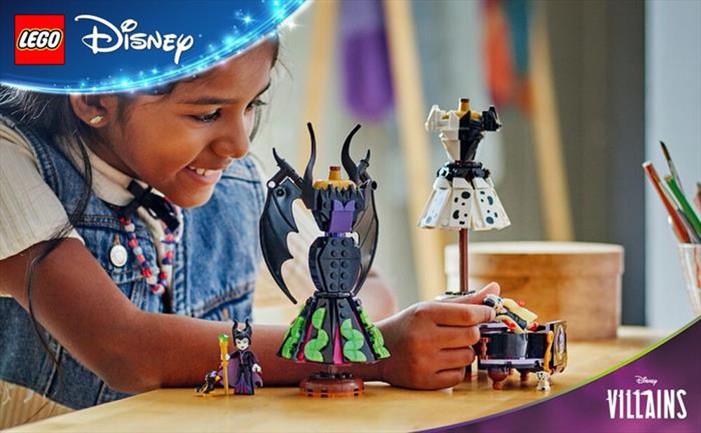 Immagine del prodotto LEGO - DISNEY CLASSIC Abiti di Malefica e Crudelia 43262