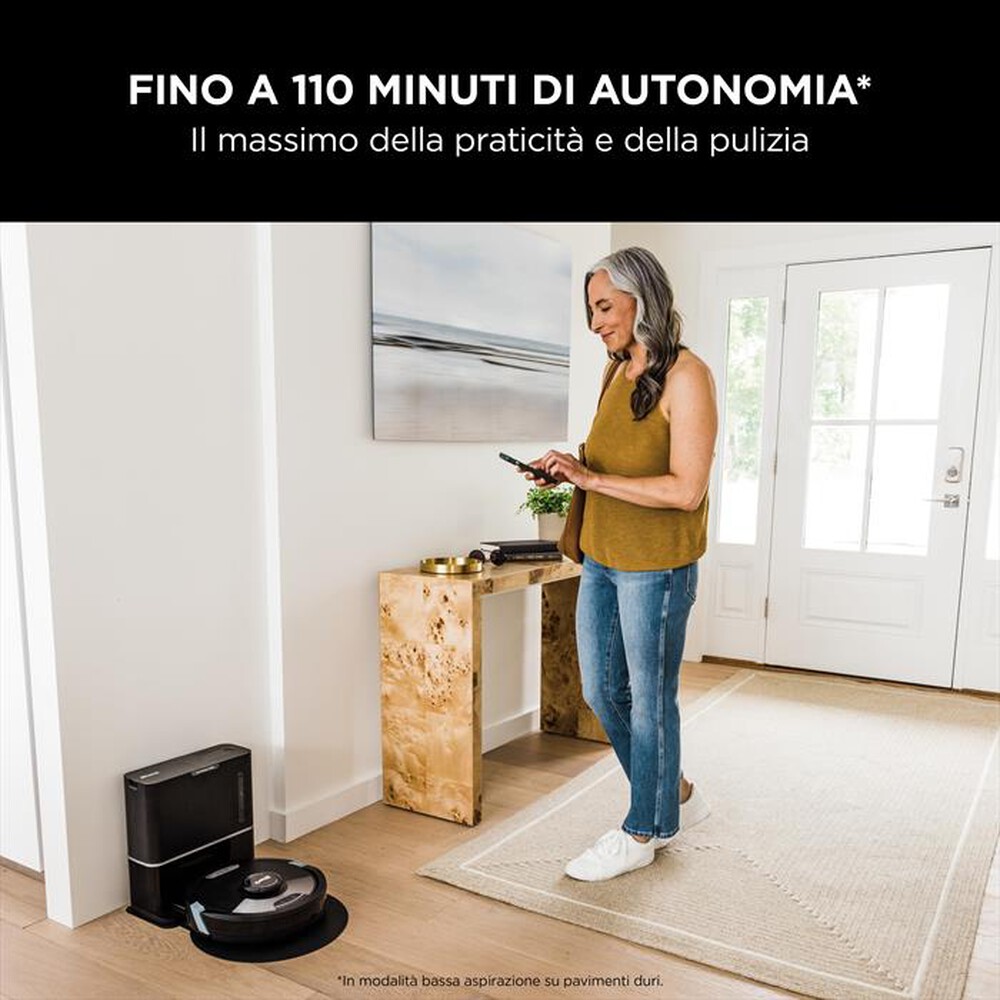 "SHARK - Robot aspirapolvere-lavapavimenti RV2600WSEU-nero"