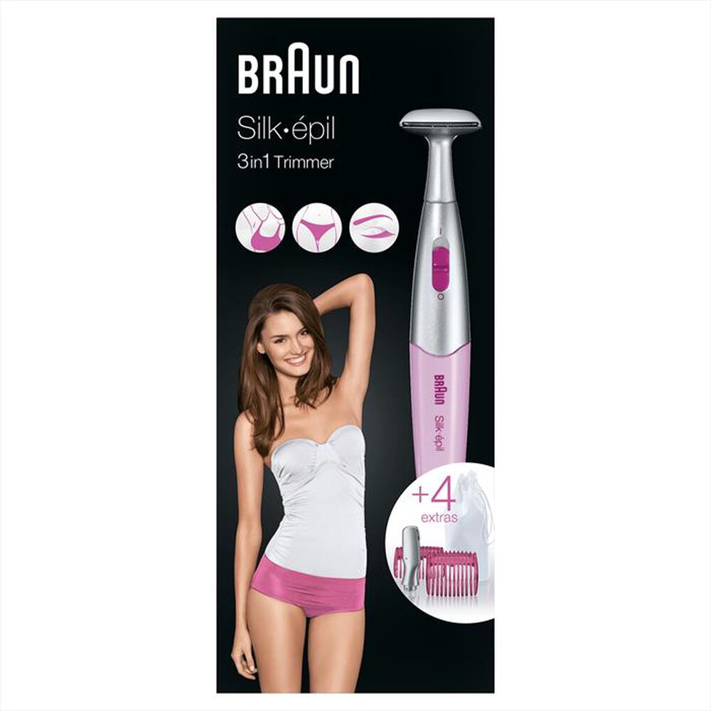 Immagine del prodotto BRAUN - Silk-&eacute;pil Bikini Styler FG1100-Rosa