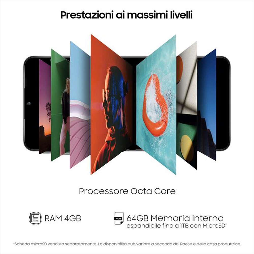"VODAFONE - SAMSUNG Galaxy A12 64GB-Black"