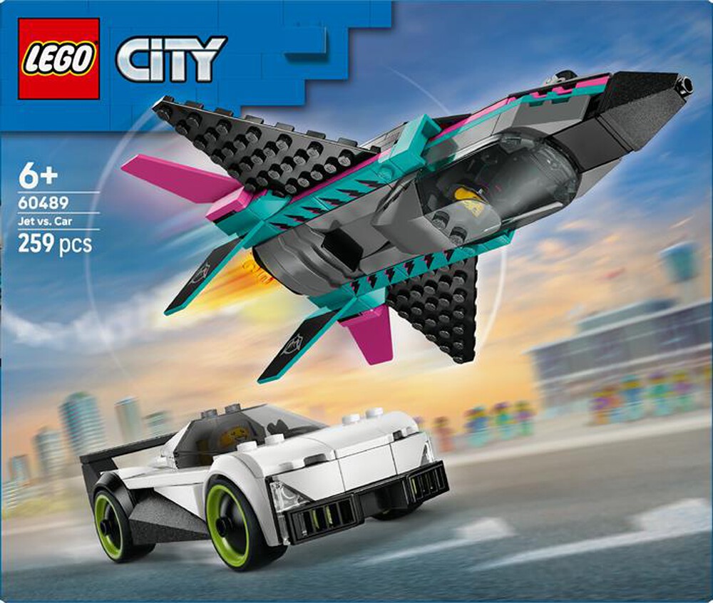 Immagine del prodotto LEGO - CITY Jet contro Auto sportiva - 60489