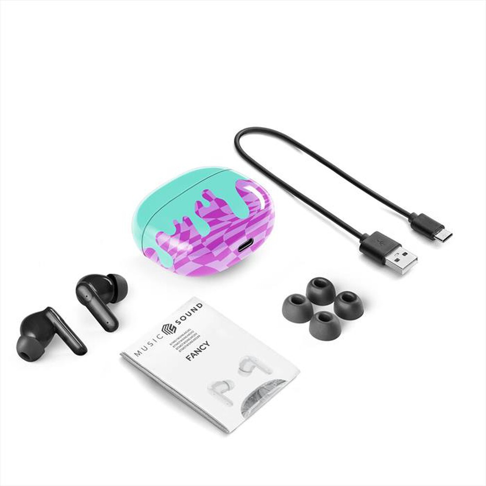 Immagine del prodotto CELLULARLINE - Auricolari Bluetooth TWS FANCY-Multicolore