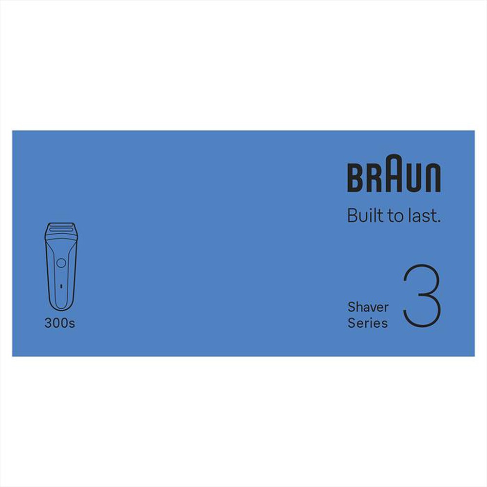 Immagine del prodotto BRAUN - Rasoio SHAVER 300-Grigio