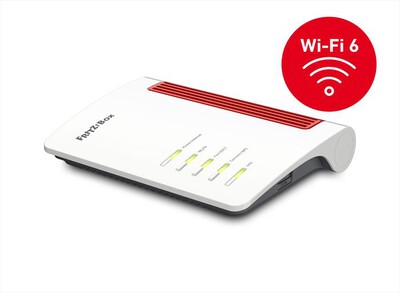 FRITZ! - Router BOX 4050-Bianco/Rosso