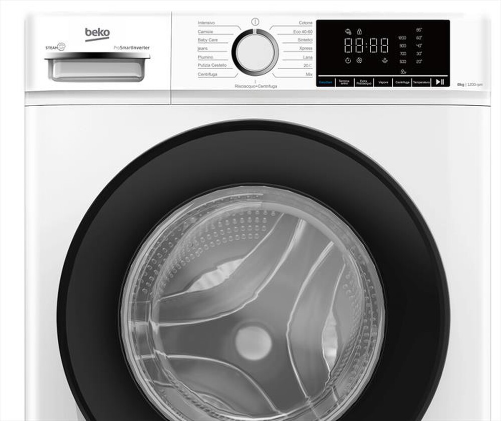 Immagine del prodotto BEKO - Lavatrice BMX8126DB 8Kg Classe A-Bianco