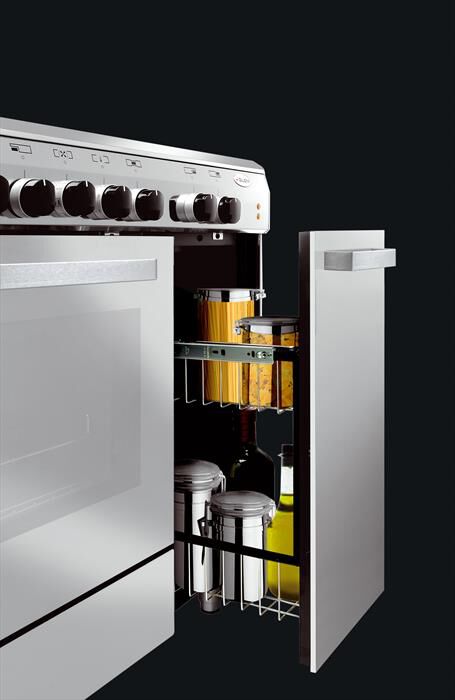 GLEM GAS - Cucina a gas UQ855MI6 Classe A-Inox | Euronics