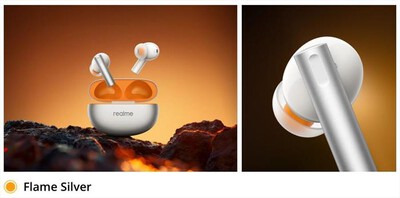 REALME - BUDS AIR 6 WIRELESS EAR BUDS-Flame Silver