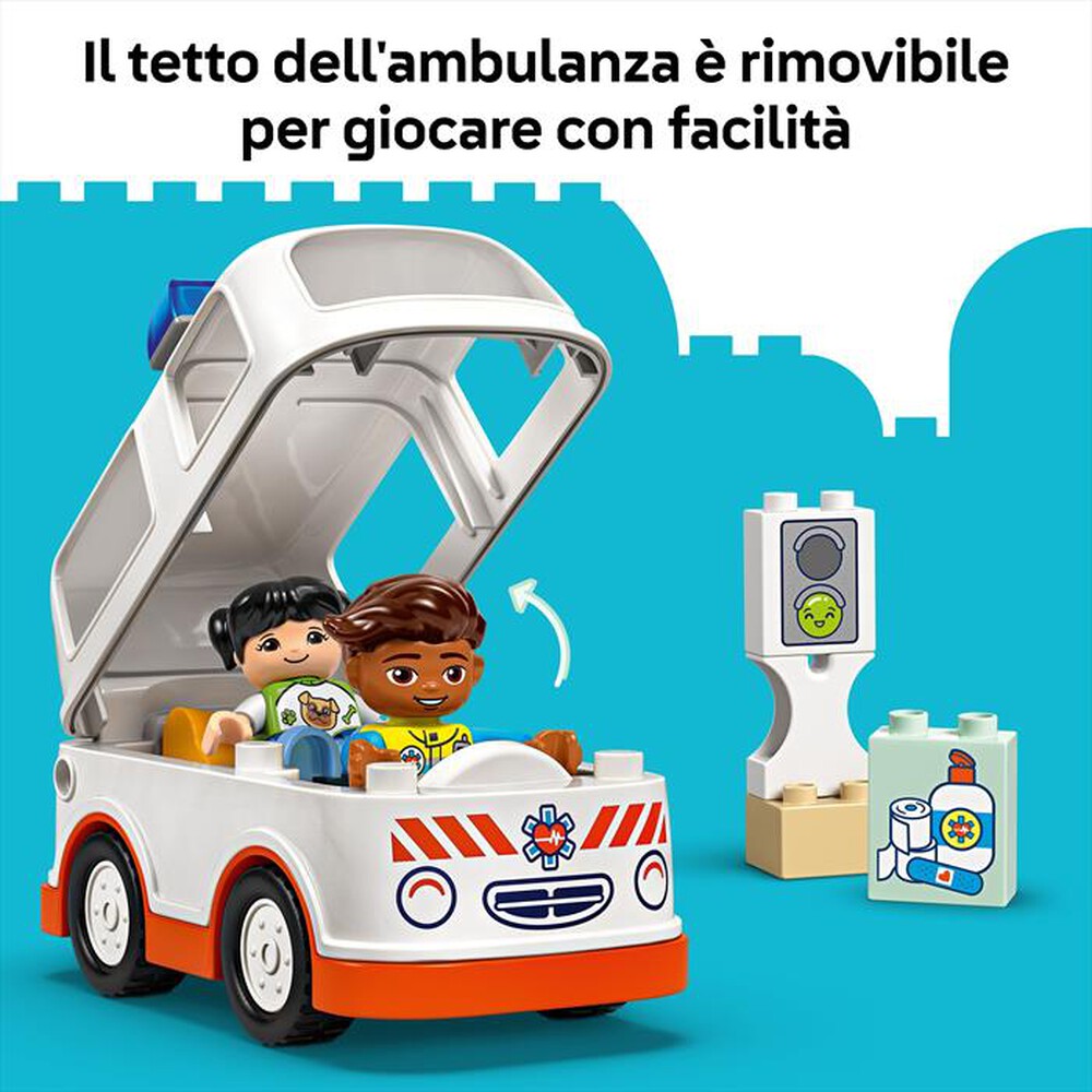 Immagine del prodotto LEGO - DUPLO Town Ambulanza e autista 10447
