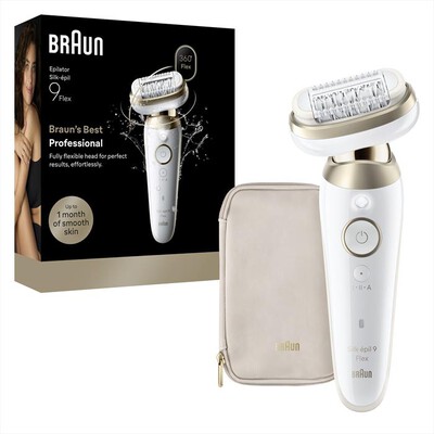 BRAUN - Epilatore Wet & Dry LEGEPIL SES9-011 3D BOX MN-ORO