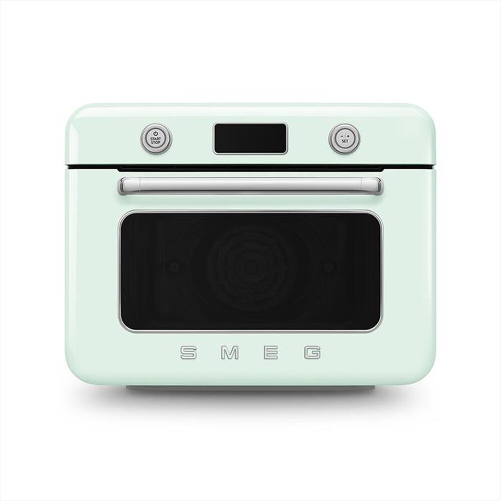 "SMEG - Forno combinato a vapore da appoggio COF01PGEU-Verde Pastello"