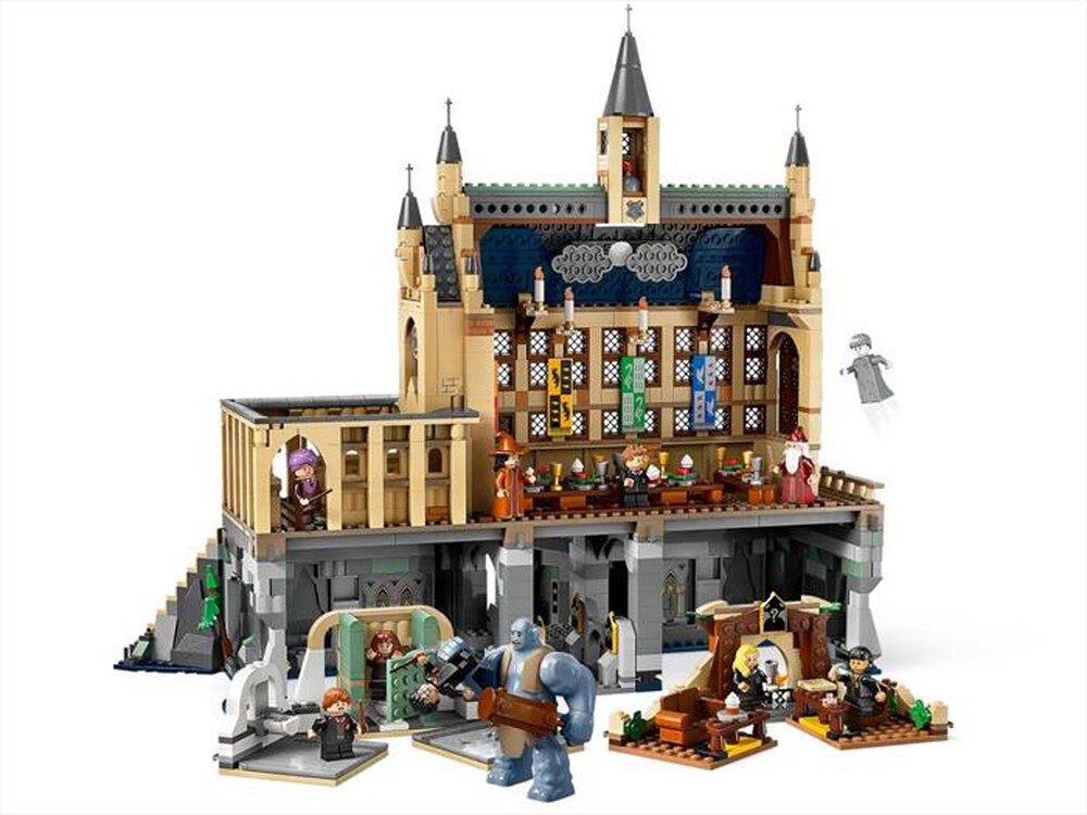 "LEGO - Castello di Hogwarts: Sala Grande - 76435-Multicolore"