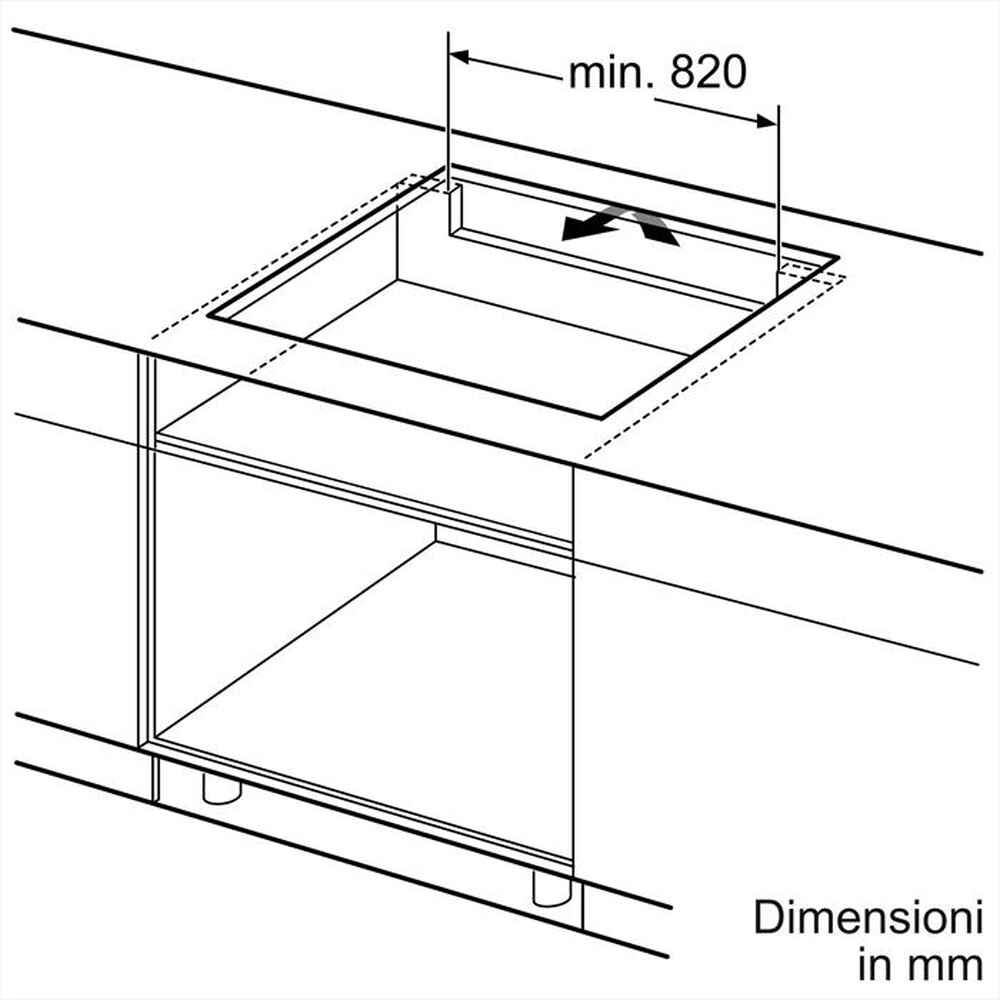 Immagine del prodotto BOSCH - Piano cottura a induzione PIV931HC1E 90 cm