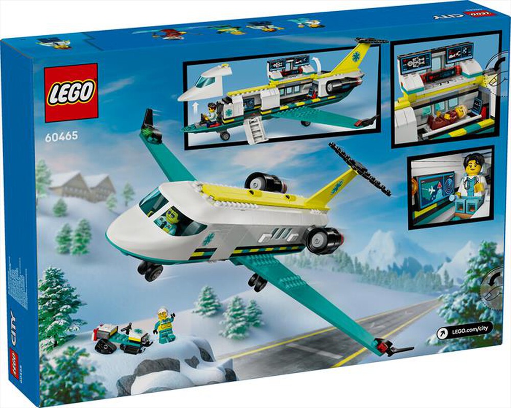 "LEGO - AEREO AMBULANZA DI EMERGENZA-,"