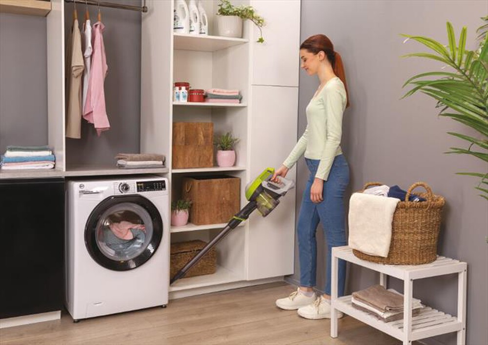 "HOOVER - Aspirapolvere ricaricabile HF110H 011-Gialla"
