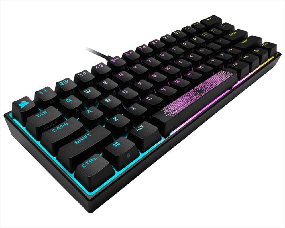 "CORSAIR - Tastiera K65 RGB MINI-Nero"