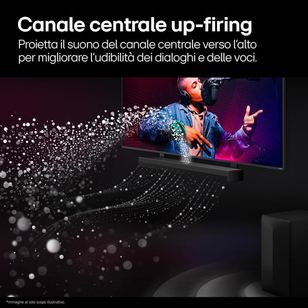 Immagine del prodotto LG - Soundbar + subwoofer S70TY-Nero