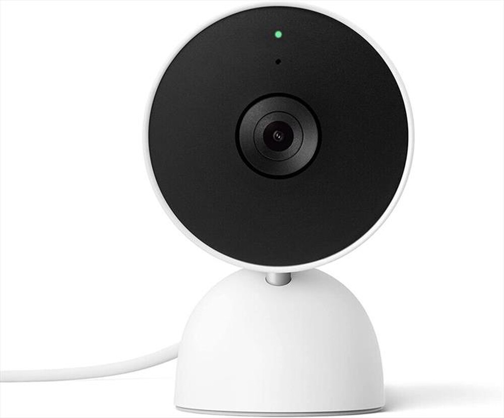 "GOOGLE - NEST CAM (PER INTERNI, CON CAVO)-Bianco"