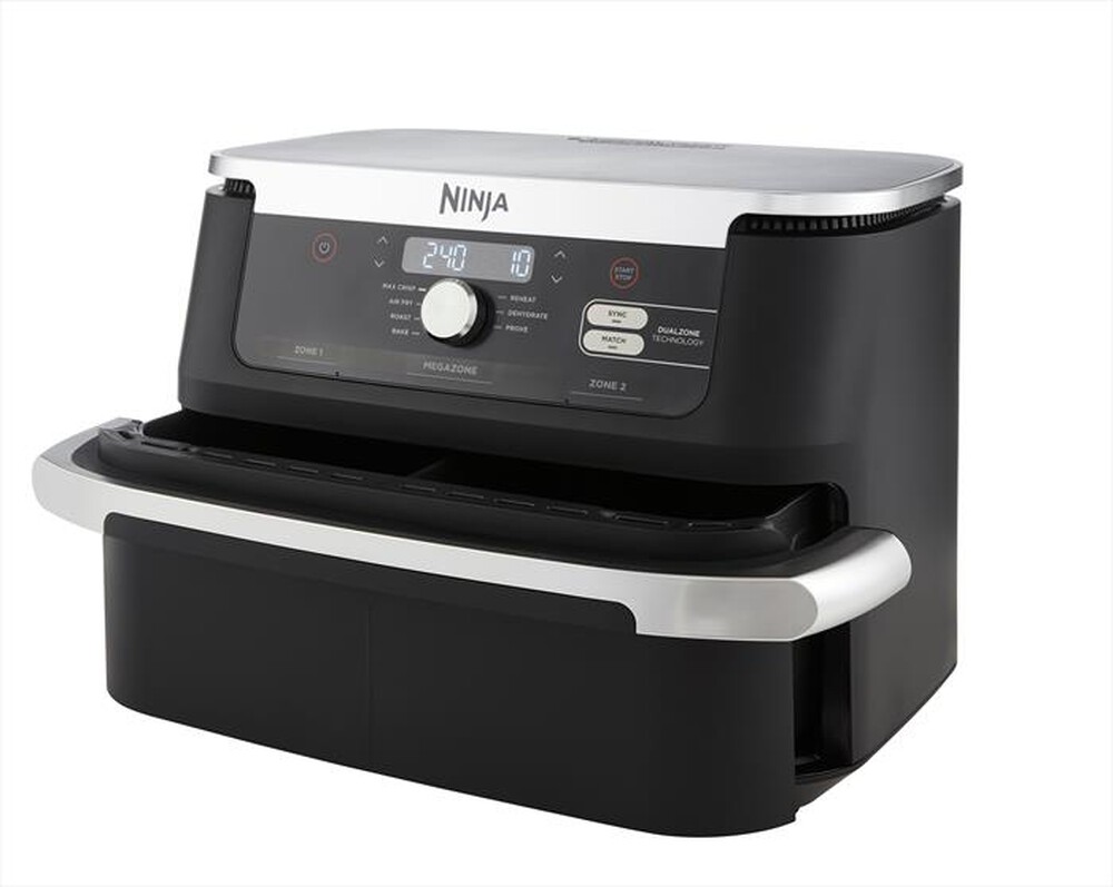 "NINJA - Friggitrice ad aria FLEXDRAWER DA 10,4L-nero"