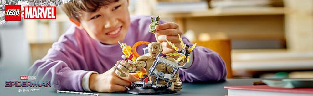 Immagine del prodotto LEGO - Spider-Man vs. Uomo sabbia: Battaglia finale 76280