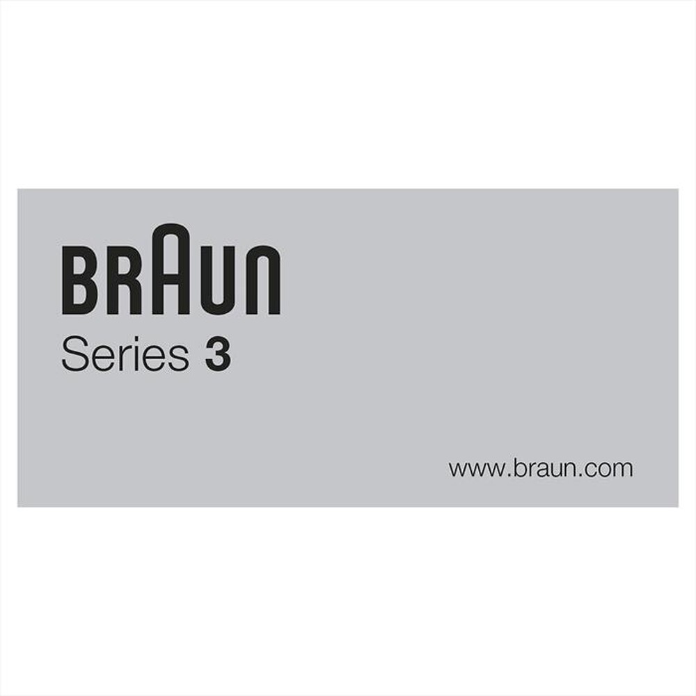 Immagine del prodotto BRAUN - SERIES 3 300S-Nero/Rosso