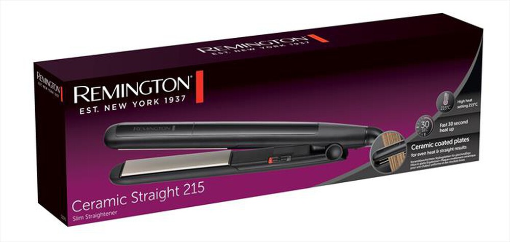 "REMINGTON - Piastra per capelli S1370-nero"