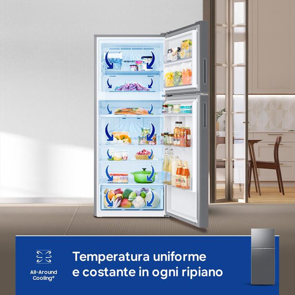 Immagine del prodotto SAMSUNG - Frigorifero 2 porte RT38CG6624S9ES Classe E 393 lt-METAL INOX
