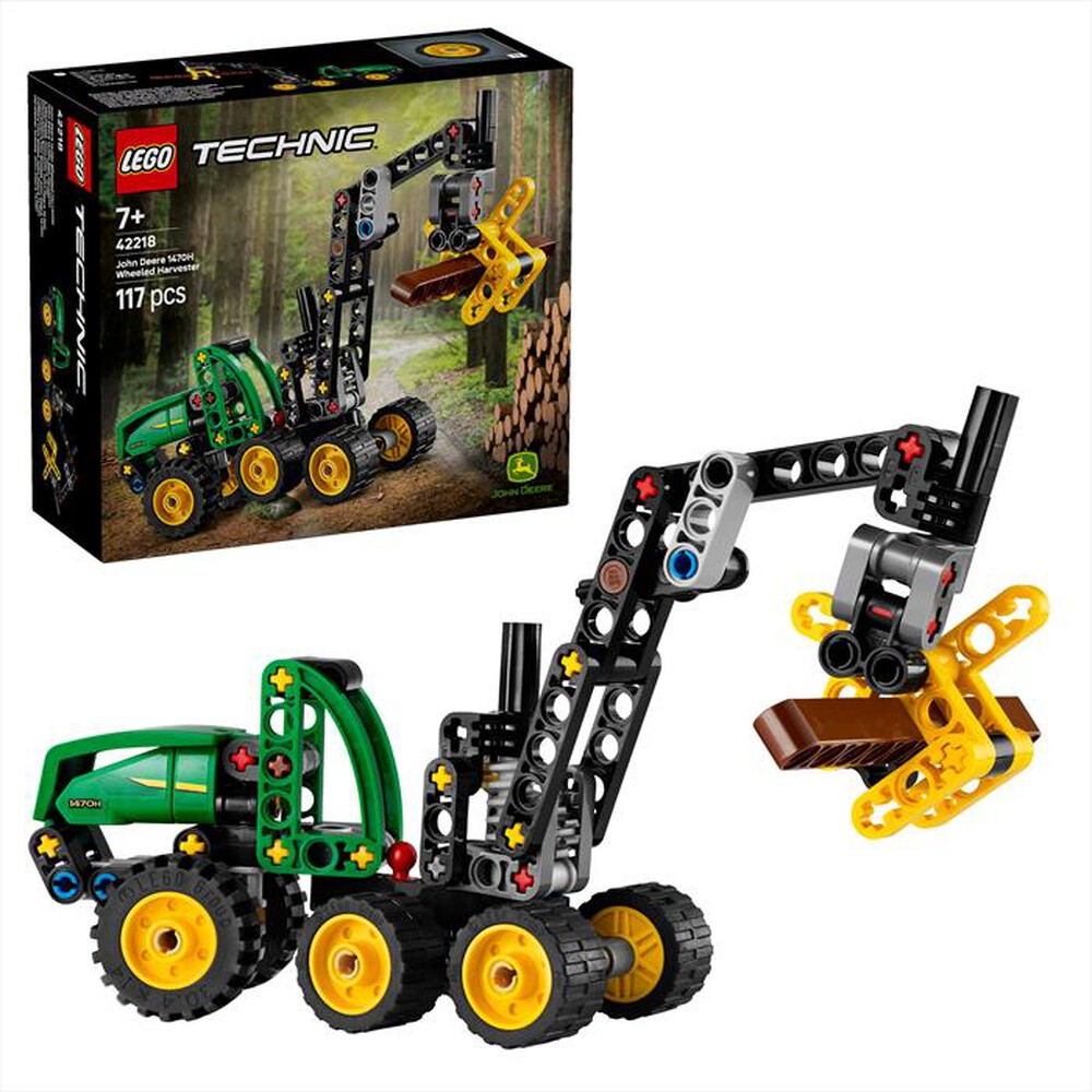 Immagine del prodotto LEGO - TECHNIC Mietitrebbia gommato John Deere - 42218-Multicolore