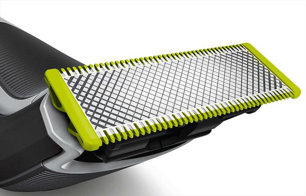 "PHILIPS - QP6510 OneBlade Pro-Nero e argento lama"