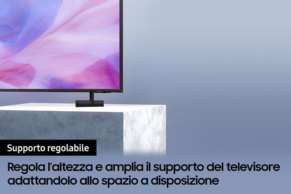 "SAMSUNG - Smart TV QLED 4K 43” QE43Q60A-Black"