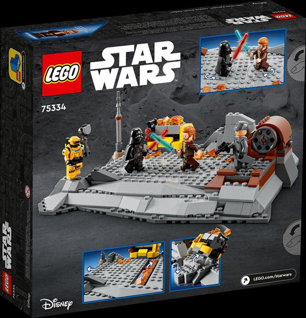"LEGO - STAR WARS OBI-WAN KENOBI VS. DARTH VADER - 75334"