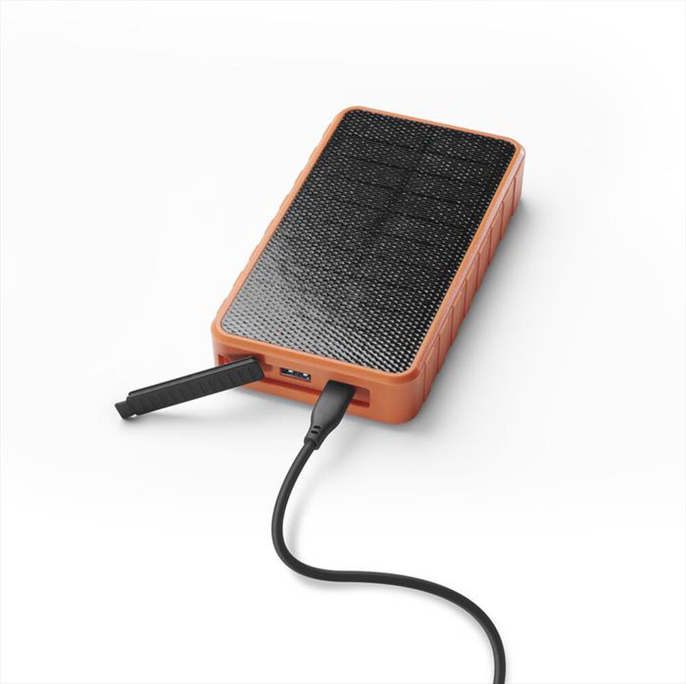 Immagine del prodotto CELLULARLINE - POWER BANK SOLAR 20000-Arancione