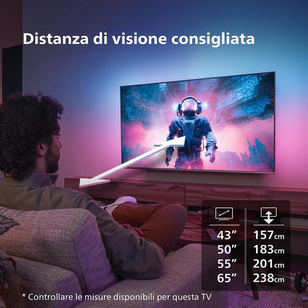 "PHILIPS - Smart TV LED UHD 4K 43\" 43PUS8959/12-Black"