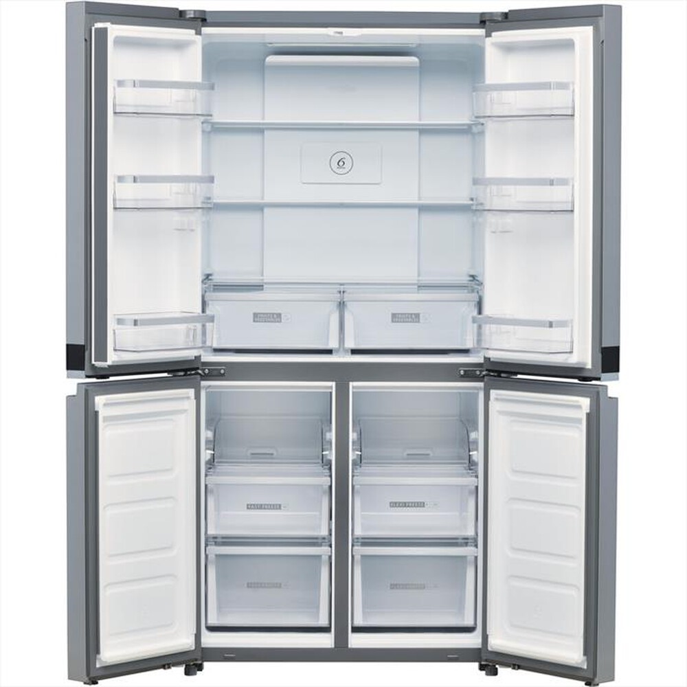"WHIRLPOOL - Frigorifero 3 e più porte WQ9 B1L Classe F 677lt-Acciaio inossidabile"