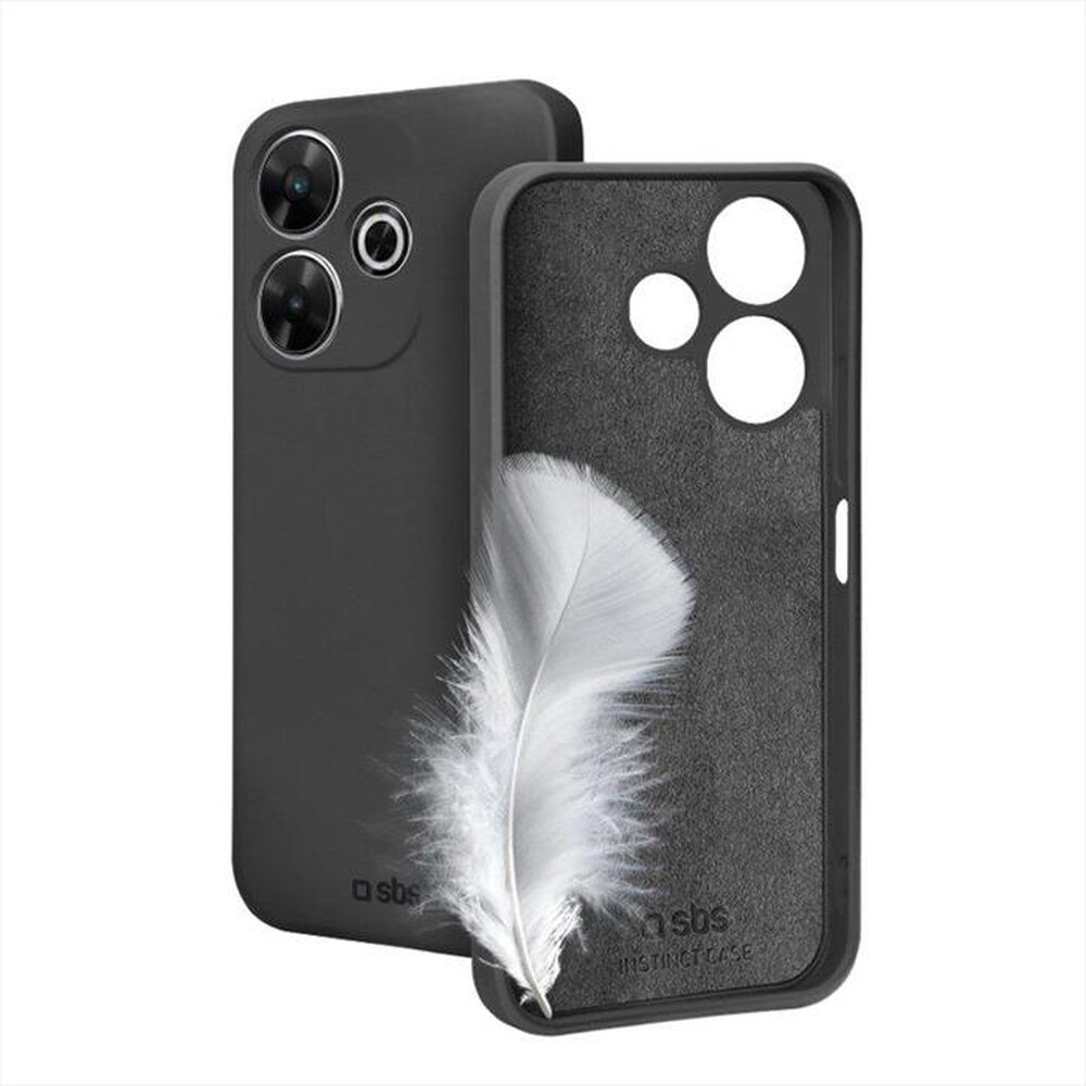 "SBS - COVER INSTINCT REDMI 13-Nero"