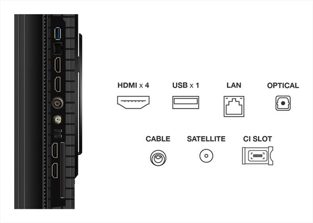 Immagine del prodotto TCL - Smart TV 75" 4K QLED 75P89K 144Hz-Metallico