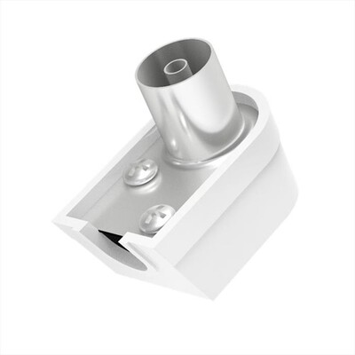 HAMA - SPINA ANTENNA ANGOLARE-Silver/Bianco