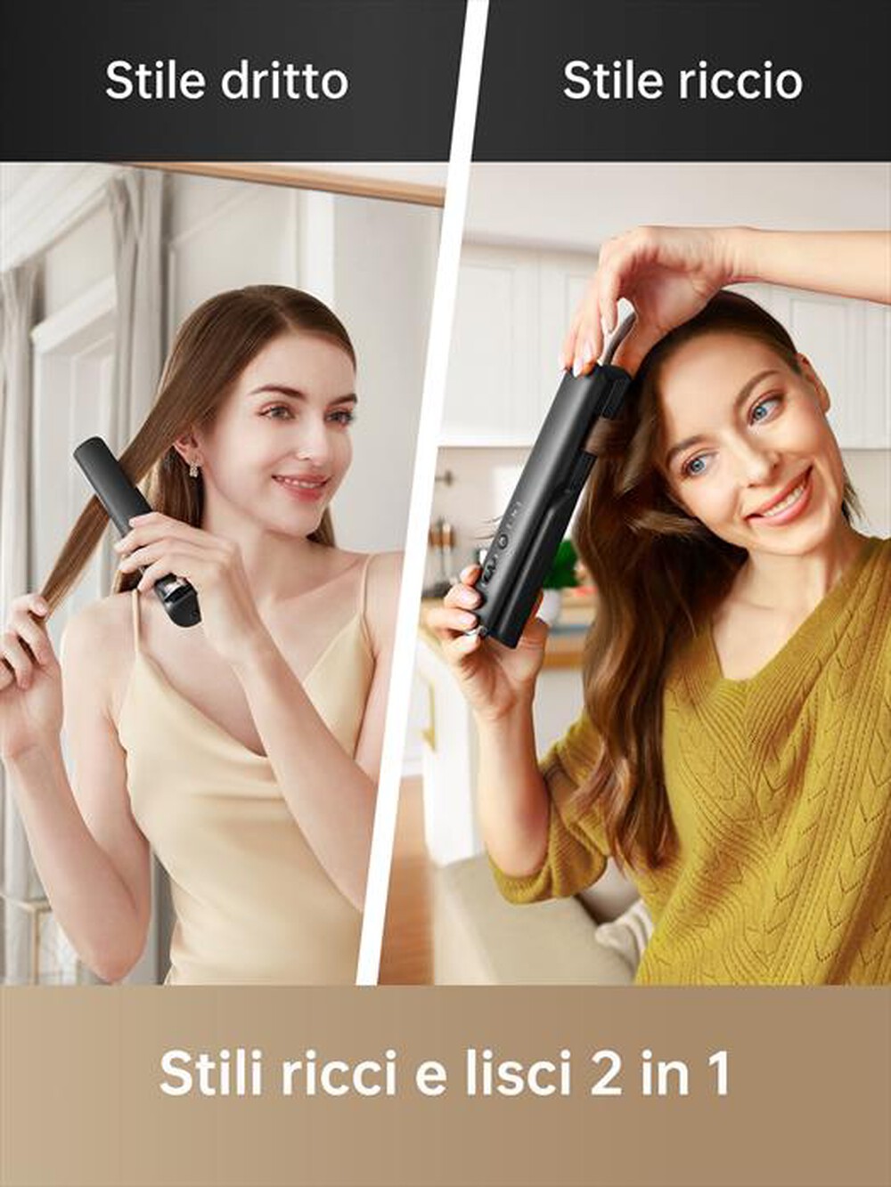 Immagine del prodotto DREAME - Piastra per capelli HAIR GLAMOUR-Nero