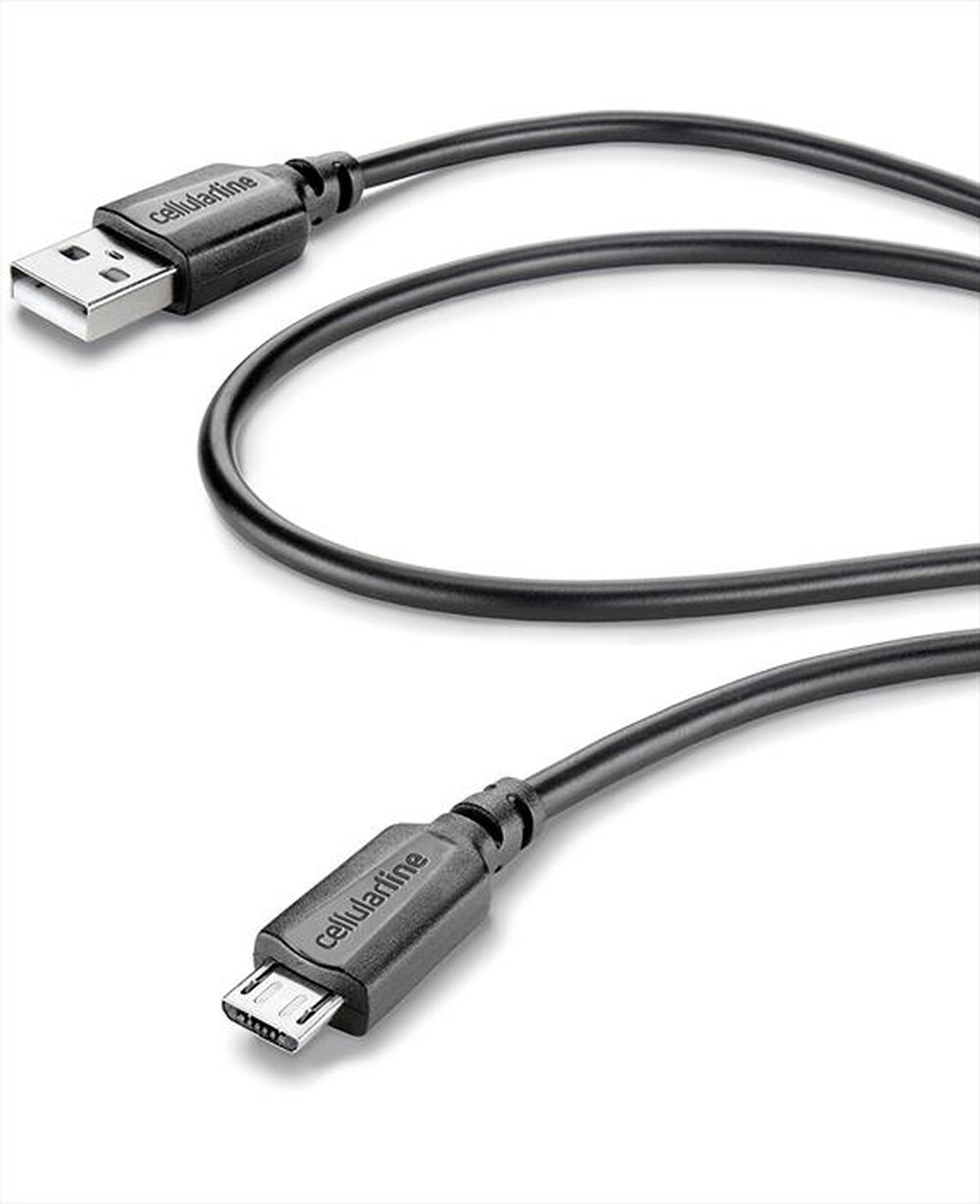 "CELLULARLINE - USBDATAMICROUSBTAB-Nero"
