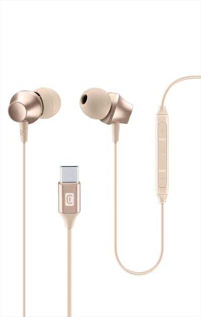CELLULARLINE - Auricolare con filo AUSPARROWTYPECE-Beige