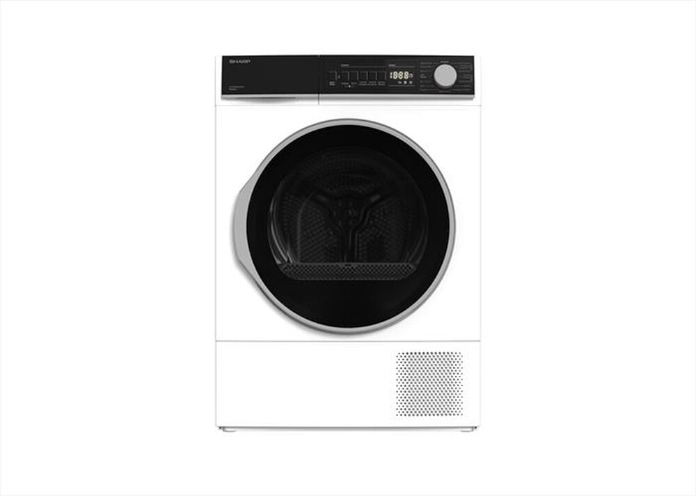 "SHARP - Asciugatrice KD-NHB8S7GW21 8 Kg Classe A++-Bianco"