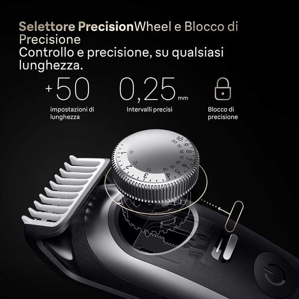 "BRAUN - Regolabarba BT 9520-CROMO"