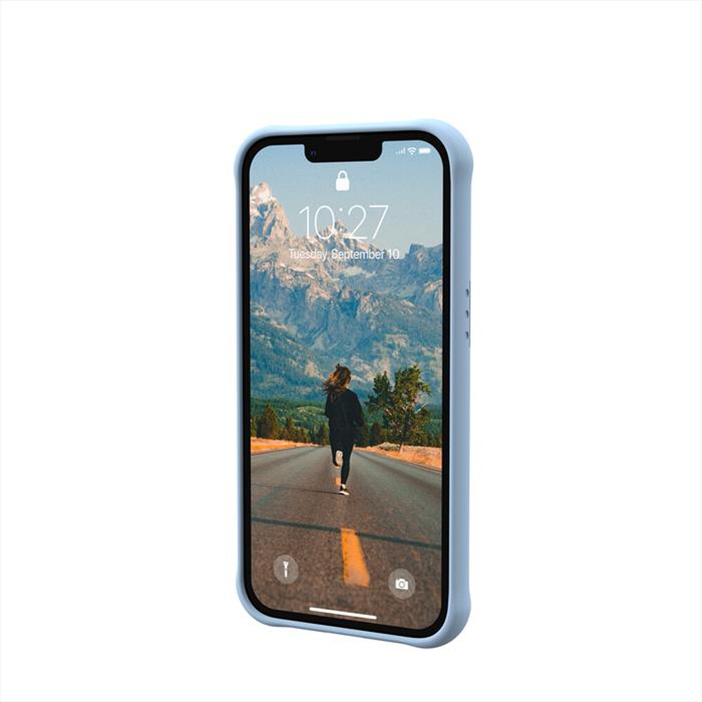 "UAG - Custodia Dot per iPhone 13 soft touch-AZZURRO"